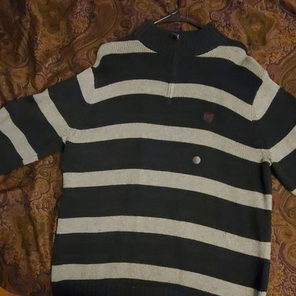 Chaps zip up sweater